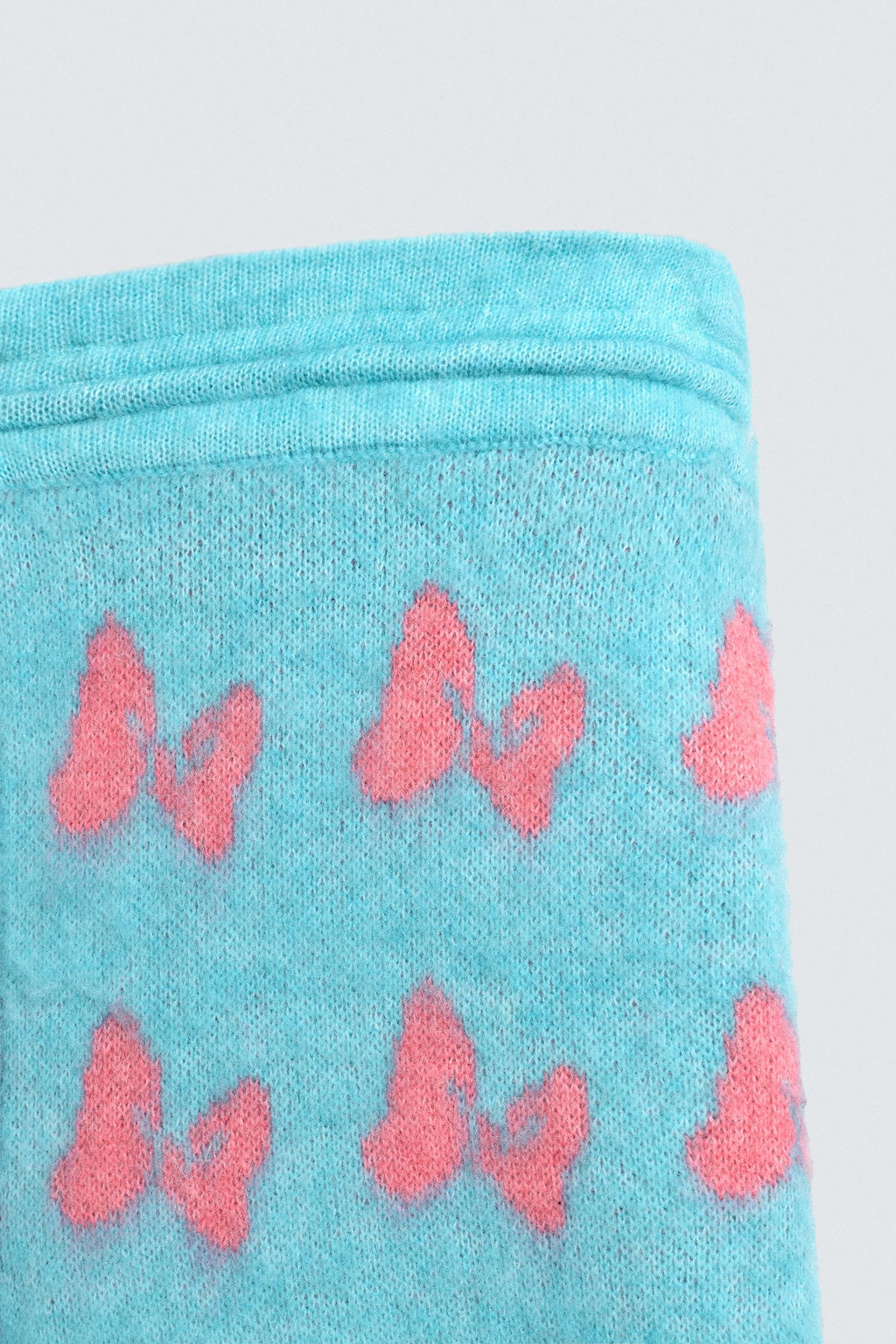 INTARSIA KNIT TROUSERS WITH TIES HARRY LAMBERT FOR ZARA X DISNEY  фото 5
