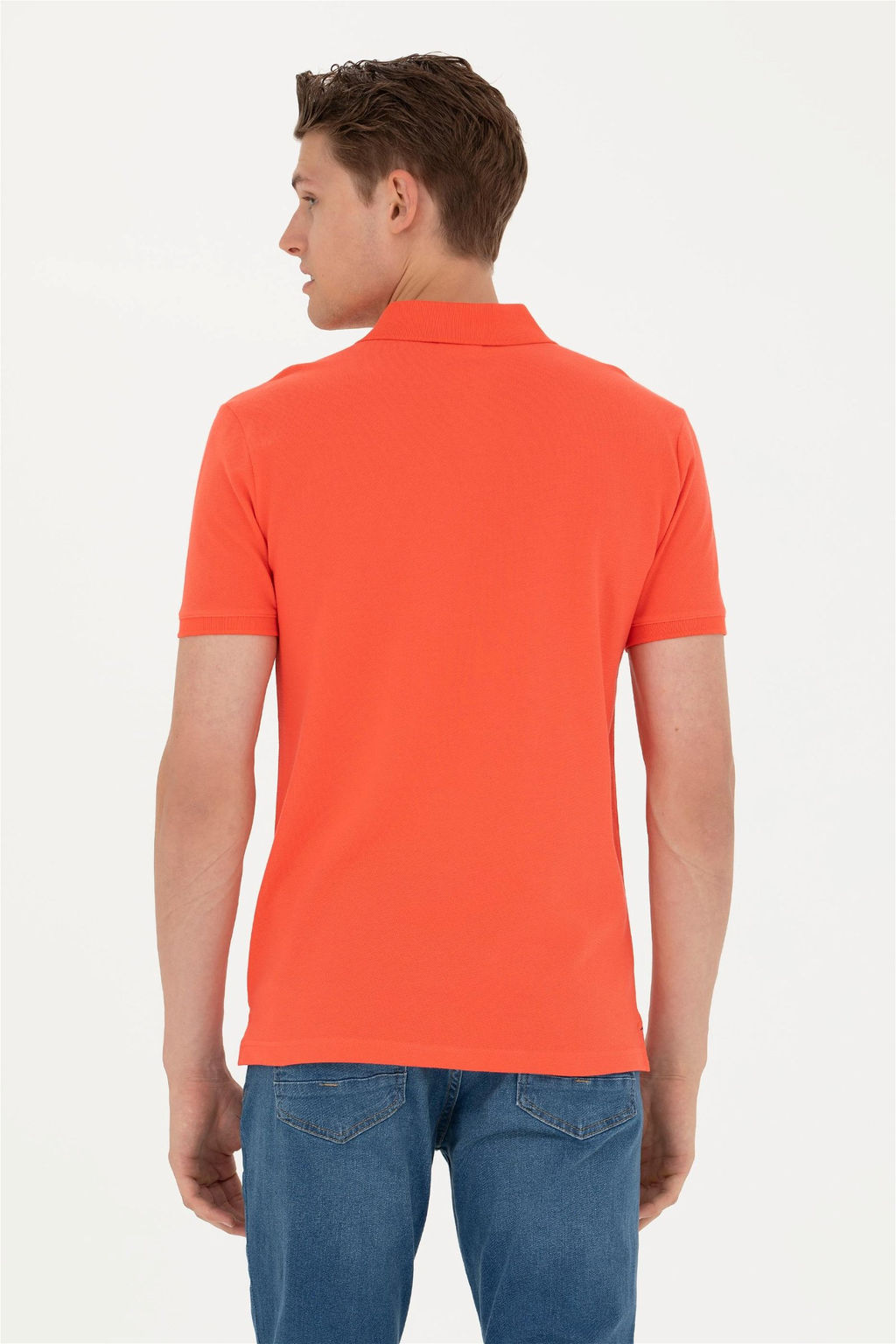 U. S. Polo Assn / Мужская базовая футболка с цветком граната - U.s. polo assn фото 5