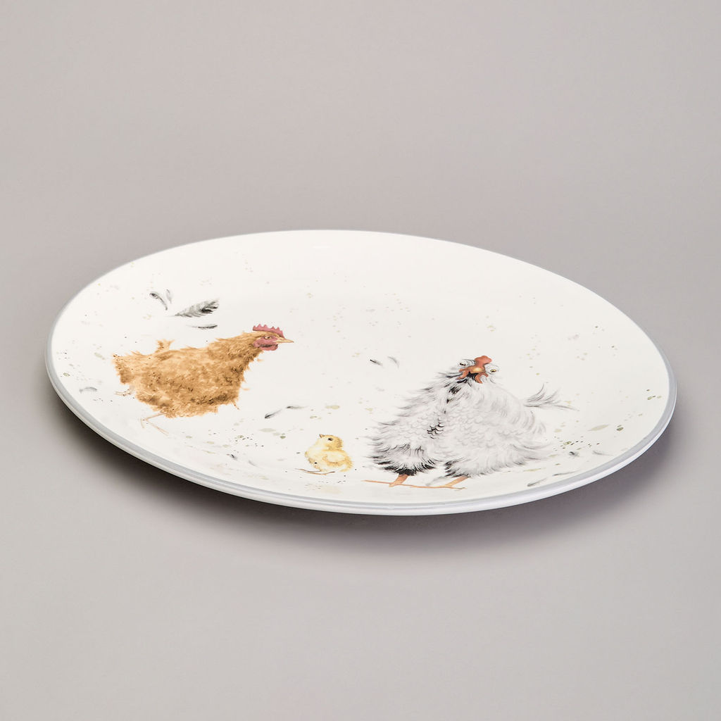 БЛЮДО ОВАЛЬНОЕ LEFARD FUNNY HENS 31,5*25,5*3 СМ (КОР=12ШТ.)  фото 5