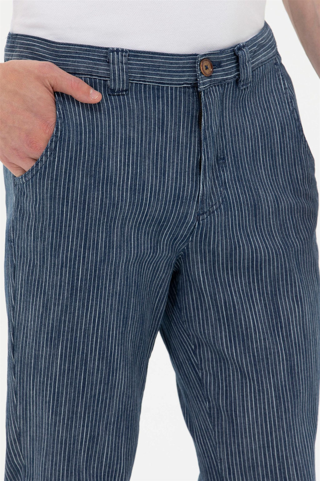 Мужские синие джинсовые брюки Неожиданная скидка в корзине - U.s. polo assn фото 5