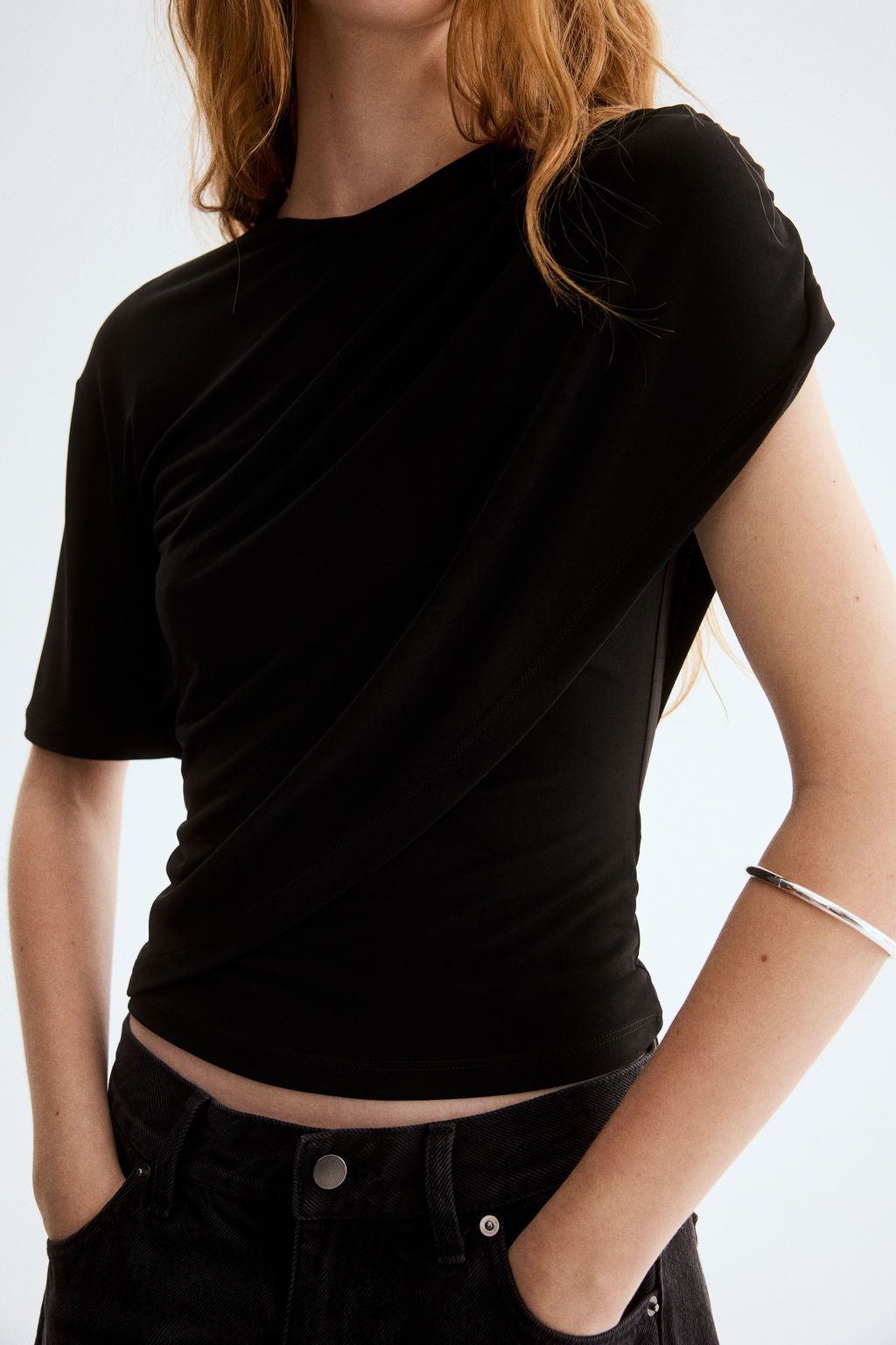 Top drapeado - H&m фото 3