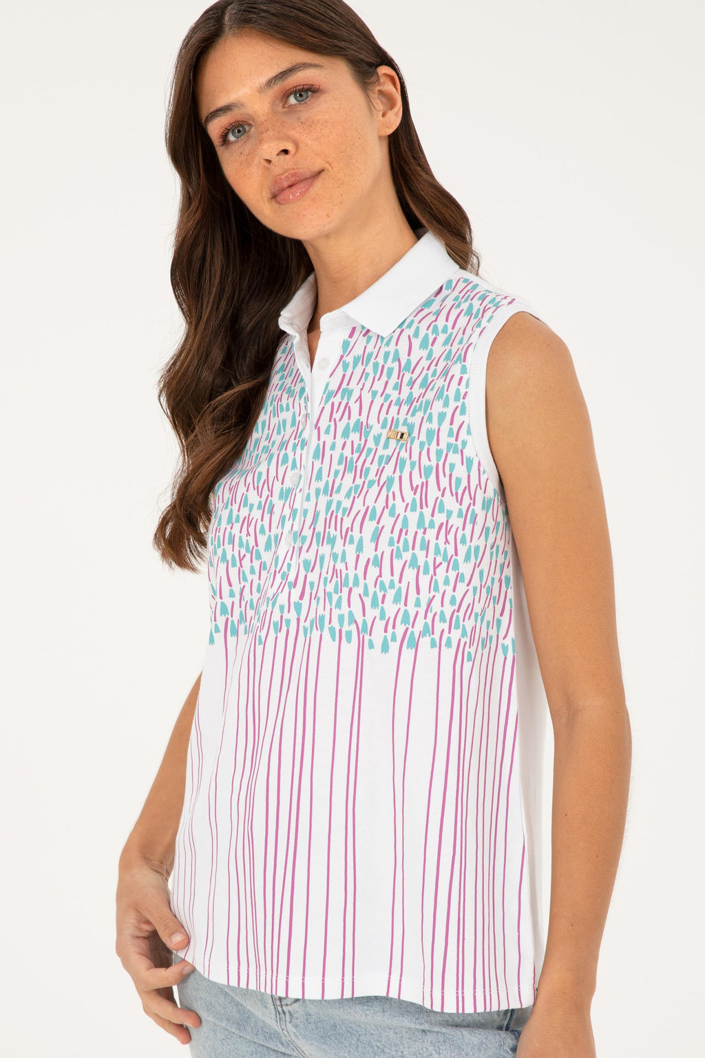 Женская белая футболка Неожиданная скидка в корзине - U.s. polo assn фото 10