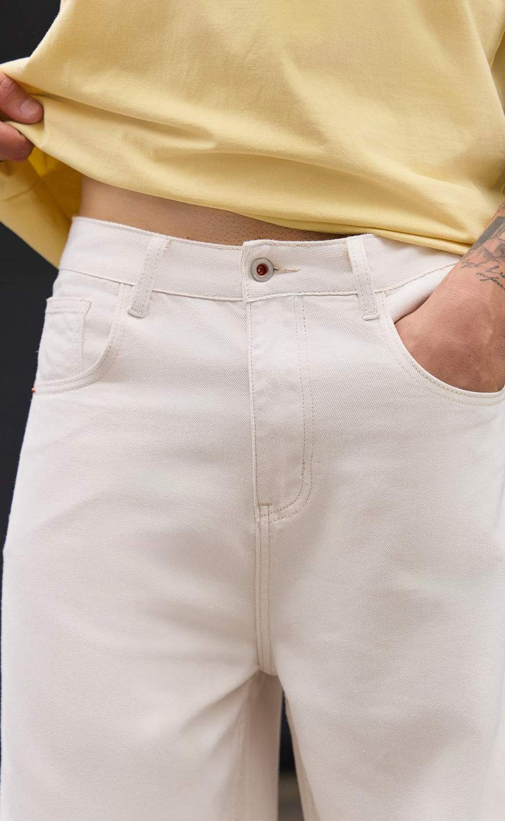 Джинсы муж. F611-0177 milk - Fine joyce фото 4