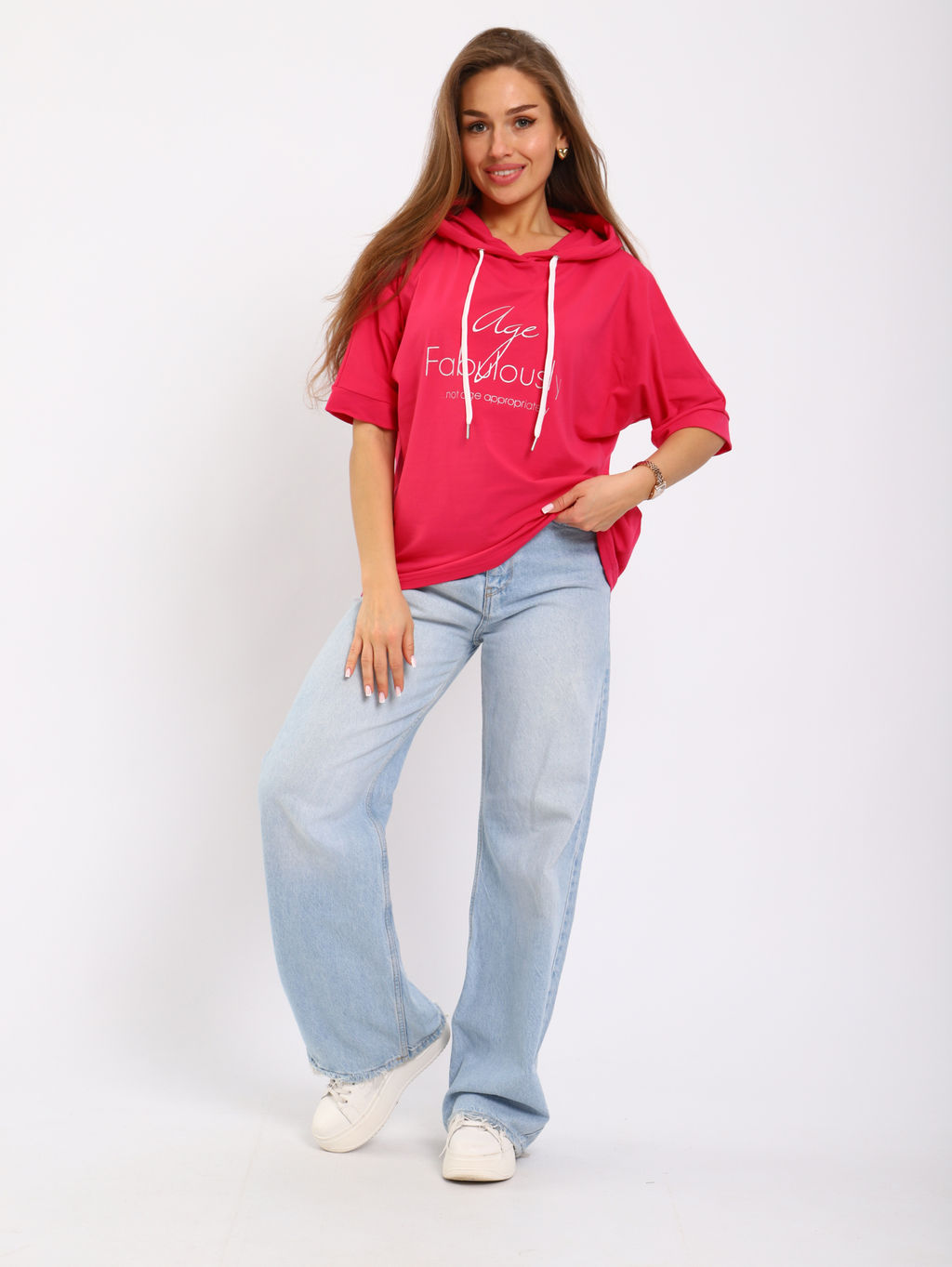 Футболка женская 6-207 (фуксия)