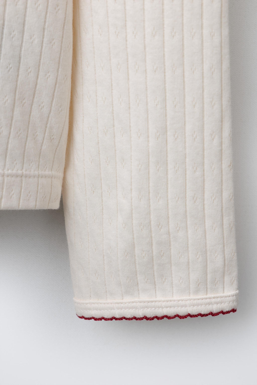 AGES 6-14 / CROSS-STITCH SNOWFLAKE AND STRIPE PYJAMAS - Zara фото 7