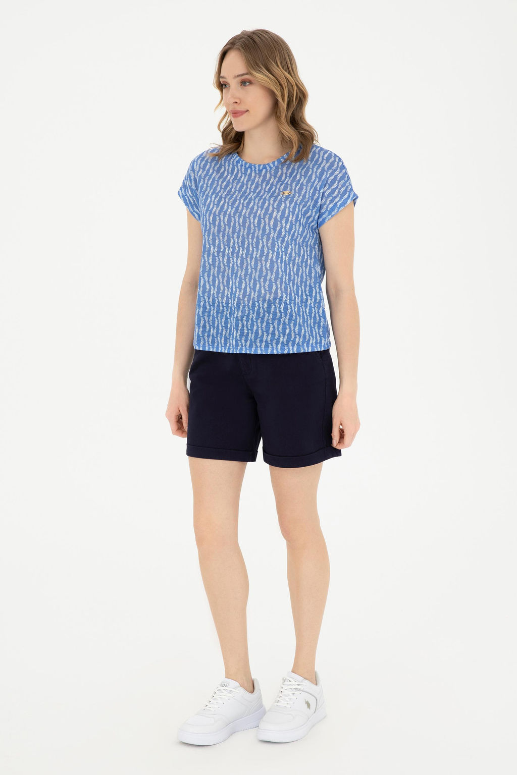 Женская темно-синяя футболка - U.s. polo assn фото 18