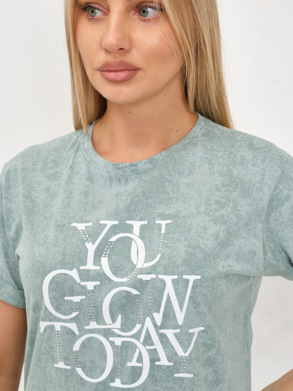 Футболка варенка Хлопок 100% Лиона индиго - Ивассорти фото 69