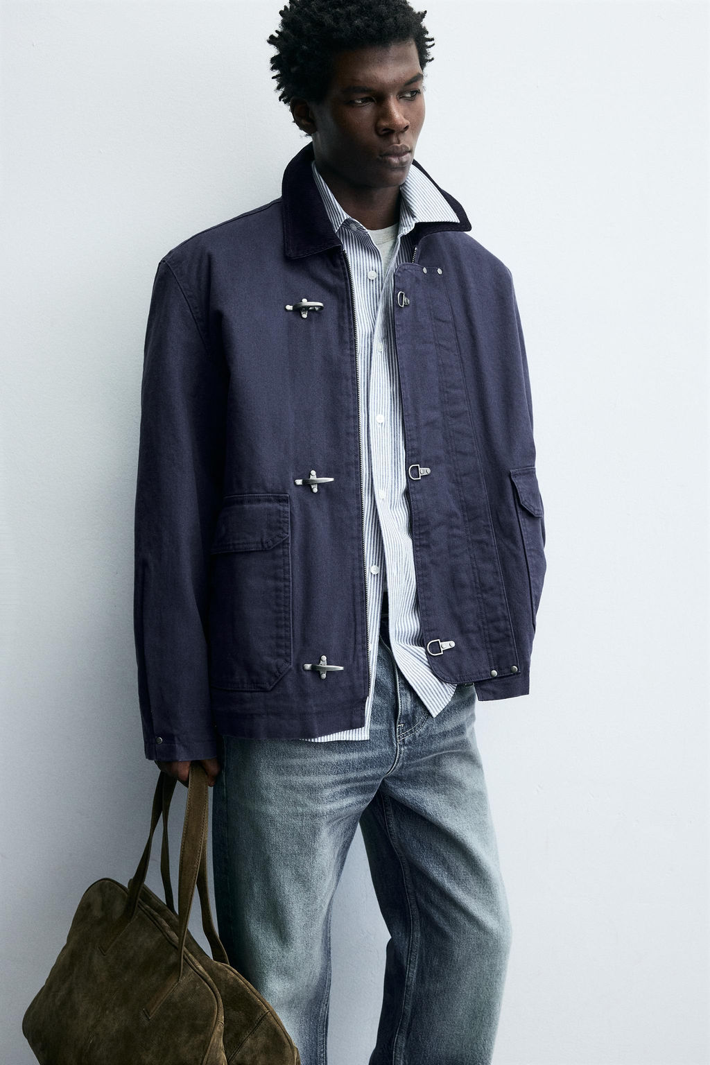 CAZADORA T?CNICA RELAXED FIT / Marr?n - Zara фото 7