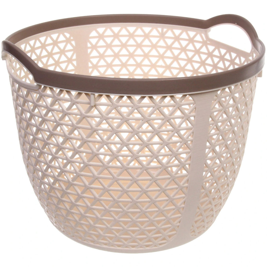 Корзина для хранения с ручками "ФЛОДАРЛИНГ", цвет слоновая кость, 30*30*25см