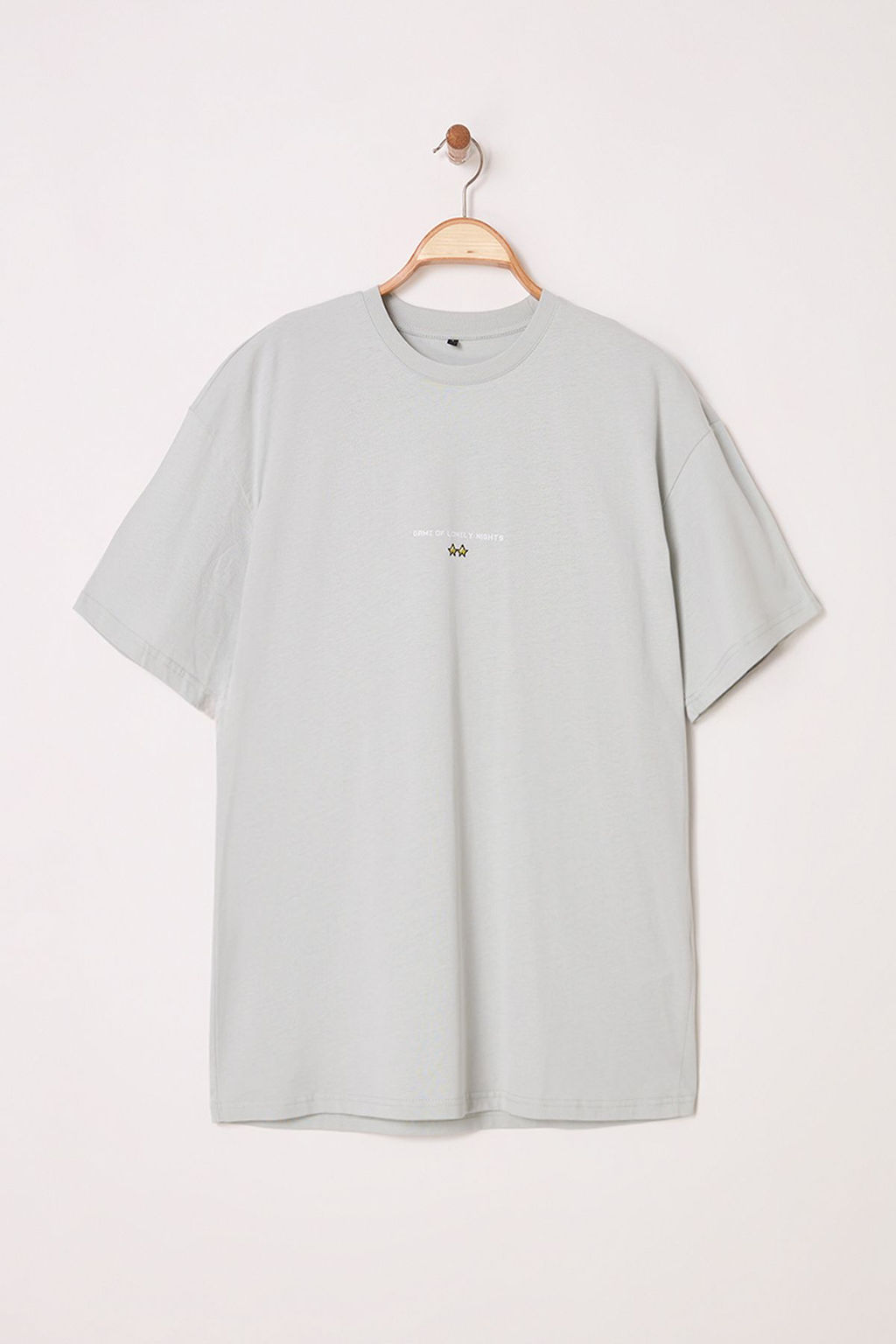 TRENDYOL MAN Siyah Oversize/Genis Kesim K?sa Kol Game Over Bask?l? T-Shirt TMNSS23TS00247 - Trendyolmilla фото 4