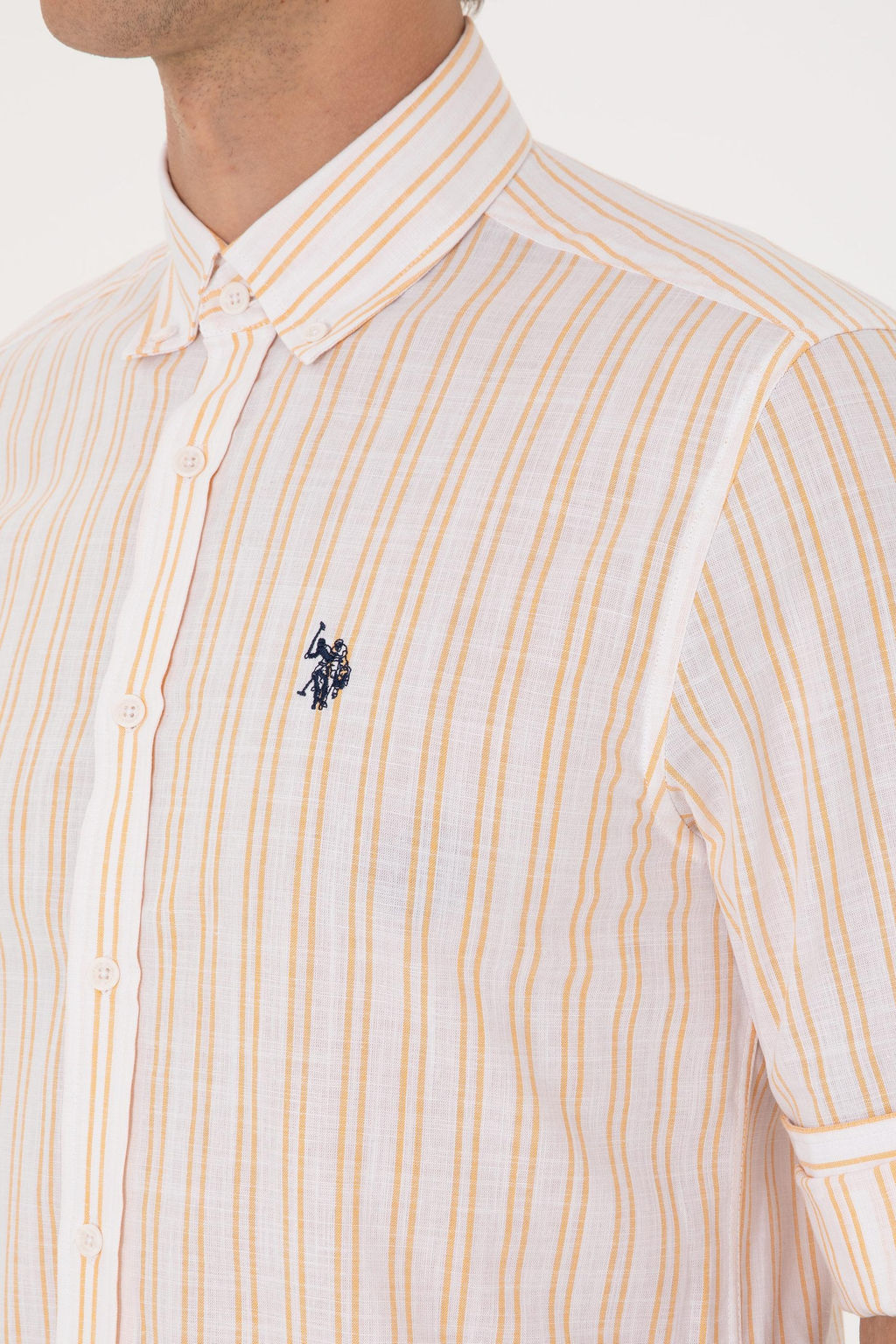 Erkek Sar_ Uzun Kollu G_mlek Sepette S_rpriz _ndirim - U.s. polo assn фото 7