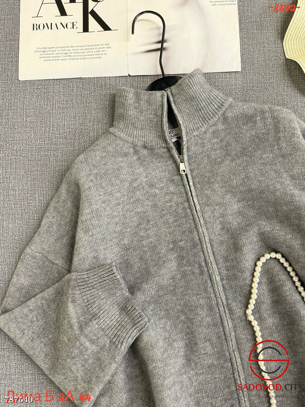 Женский свитер на молнии - Bruno фото 9