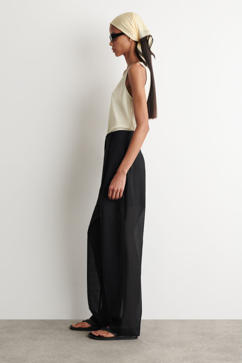 TOP DE PUNTO DE LANA CON RIBETE EN CONTRASTE - H&m фото 7