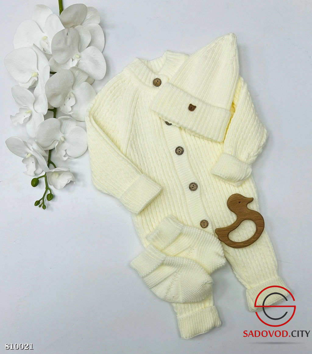 Комбинезоны вязаные для малышей - Bruno фото 2