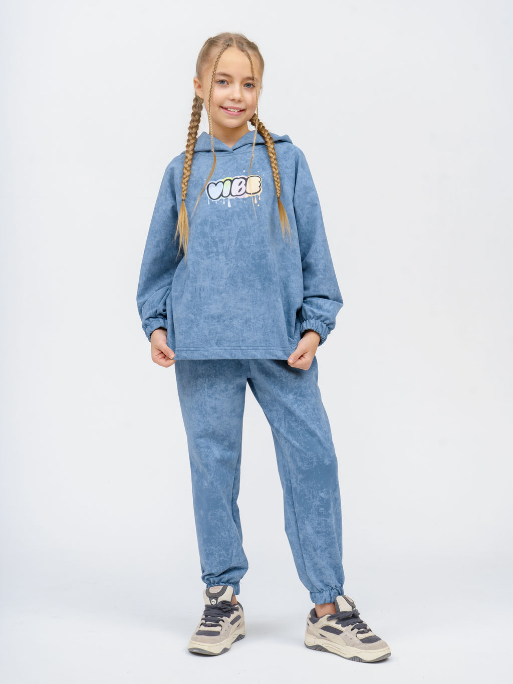 966Д Костюм детский "Пепел/винтаж"