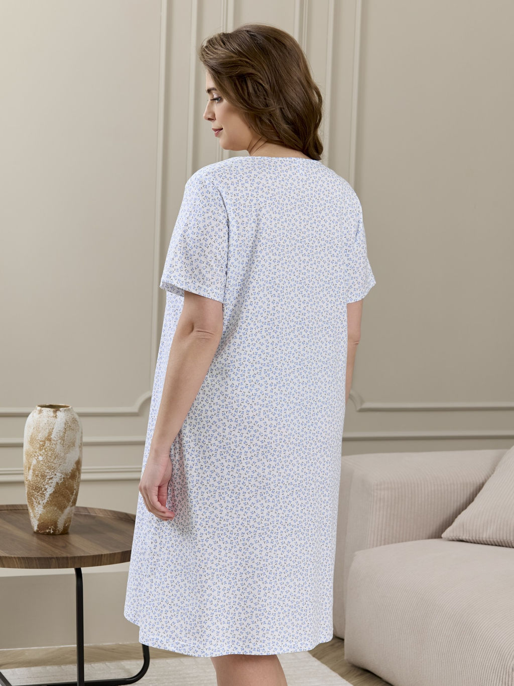 Ночная сорочка Мадера-3 из хлопка - Виотекс фото 24