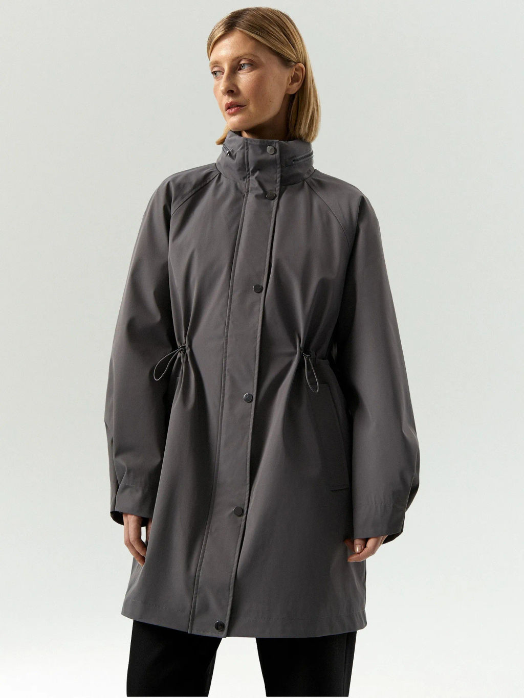 Плащ с потайным капюшоном, T046/reyna
