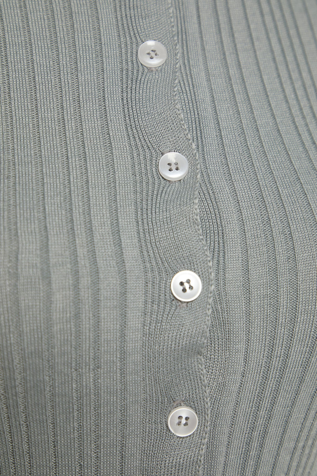 Mint Merserize Gorunumlu Fitilli Polo Yaka Triko H?rka TWOAW20HI0070