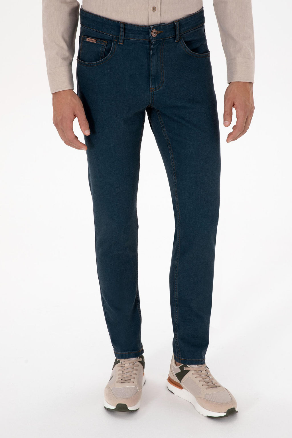 Erkek Petrol Jean Pantolon Sepette S_rpriz _ndirim - U.s. polo assn фото 2