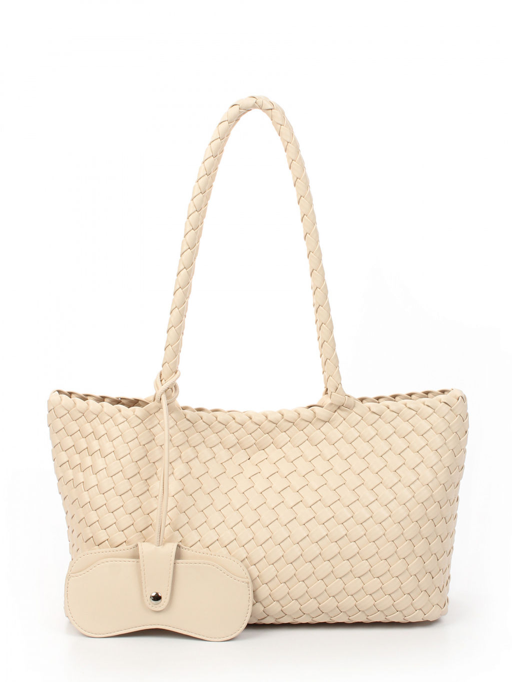 LACCOMA сумка СУ1056-слоновая кость эко кожа хлопок