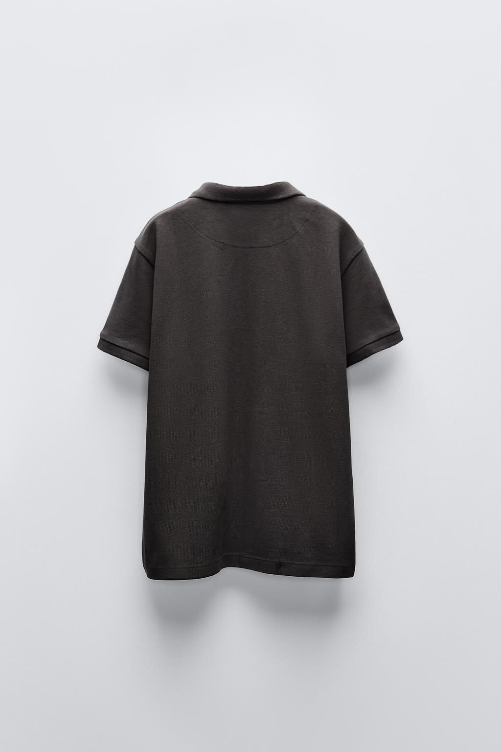 BASIC DUZ POLO YAKA T-SHIRT - Zara фото 17