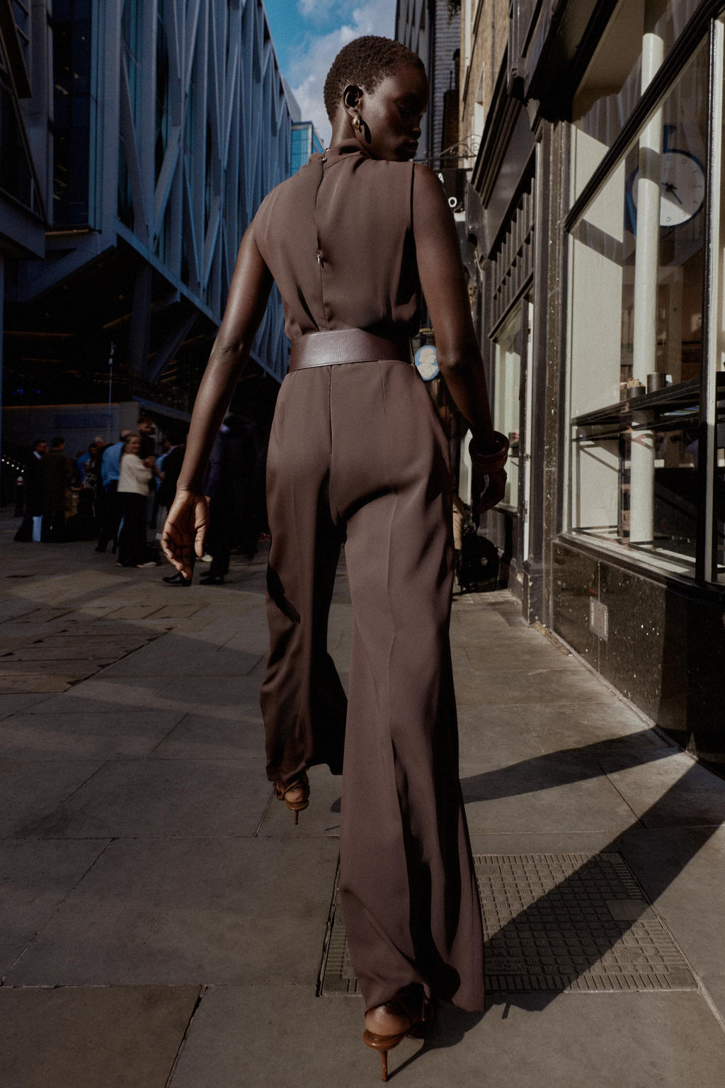 SLEEVELESS JUMPSUIT WITH BELT - Zara фото 2