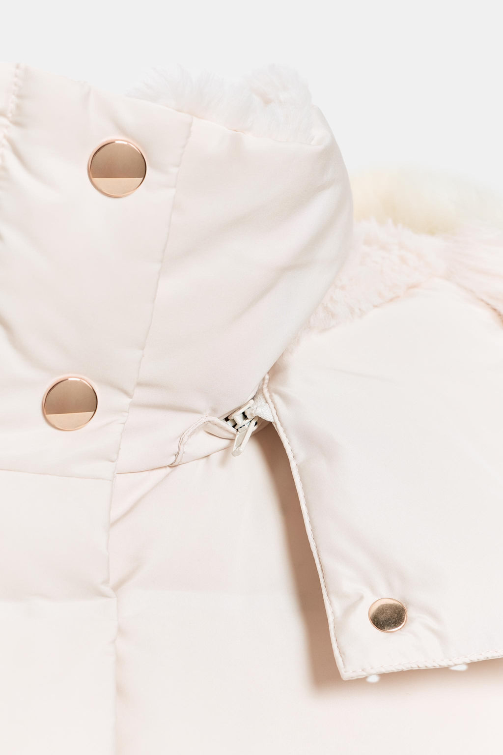 WATER-REPELLENT WINDPROOF HOODED DOWN PUFFER JACKET