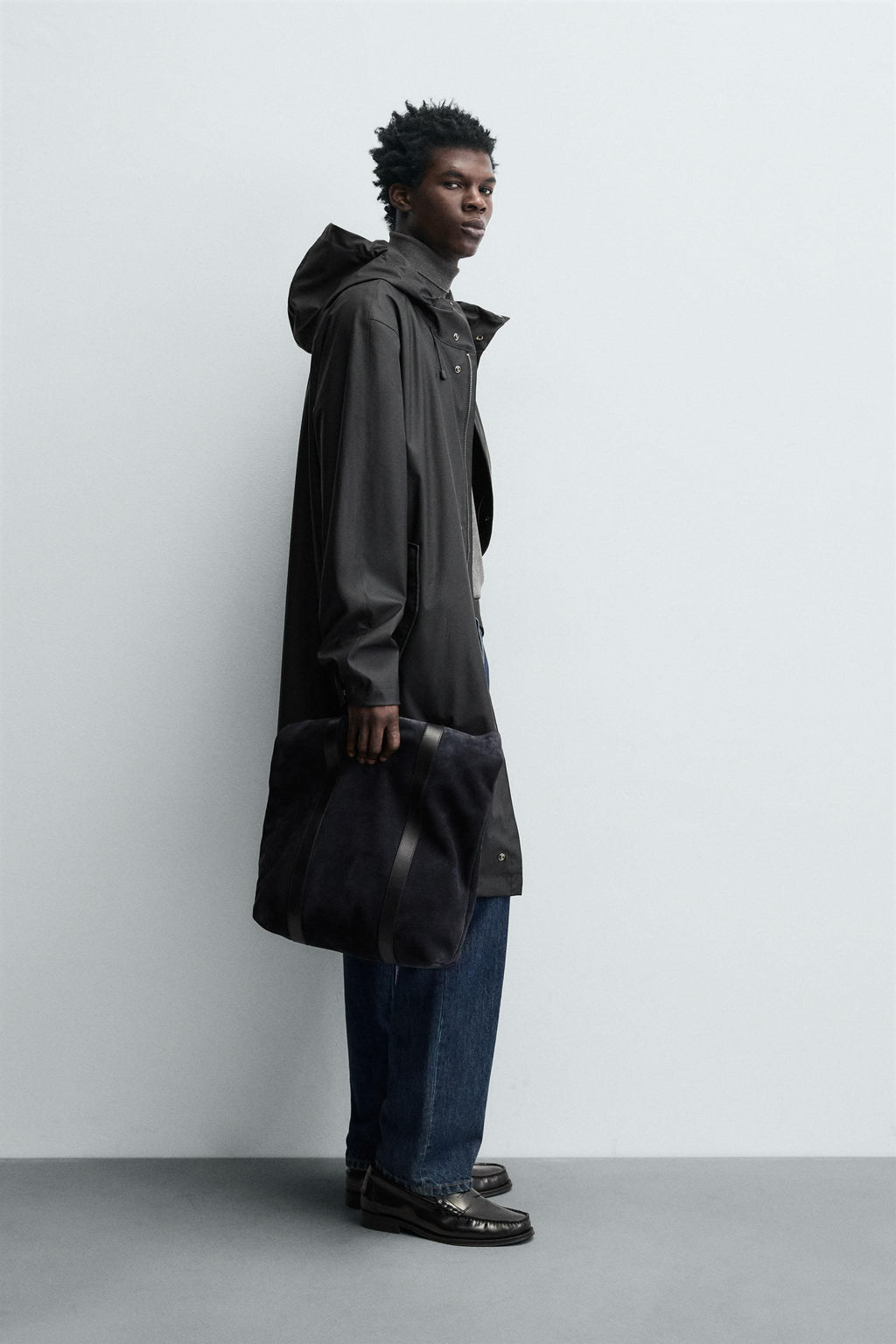 RUBBERISED HOODED PARKA