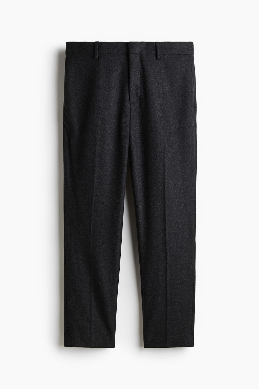 Slim Fit Wool-blend trousers - H&m фото 4
