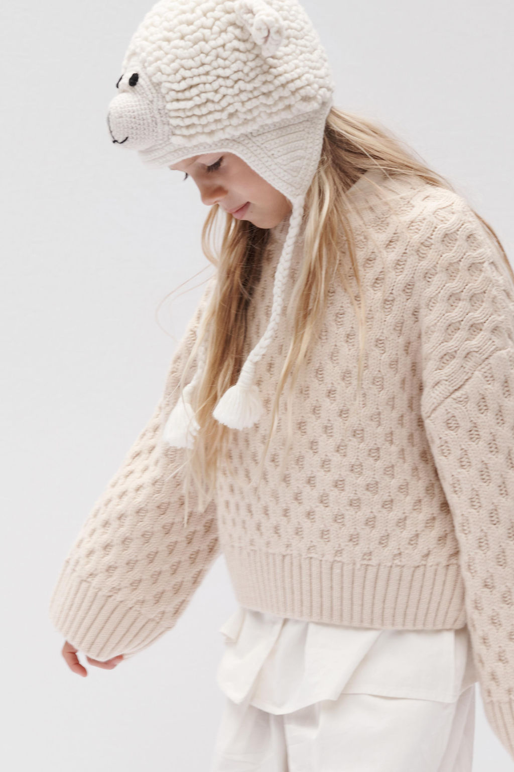 100% WOOL SHEEP HAT LIMITED EDITION - Zara фото 17