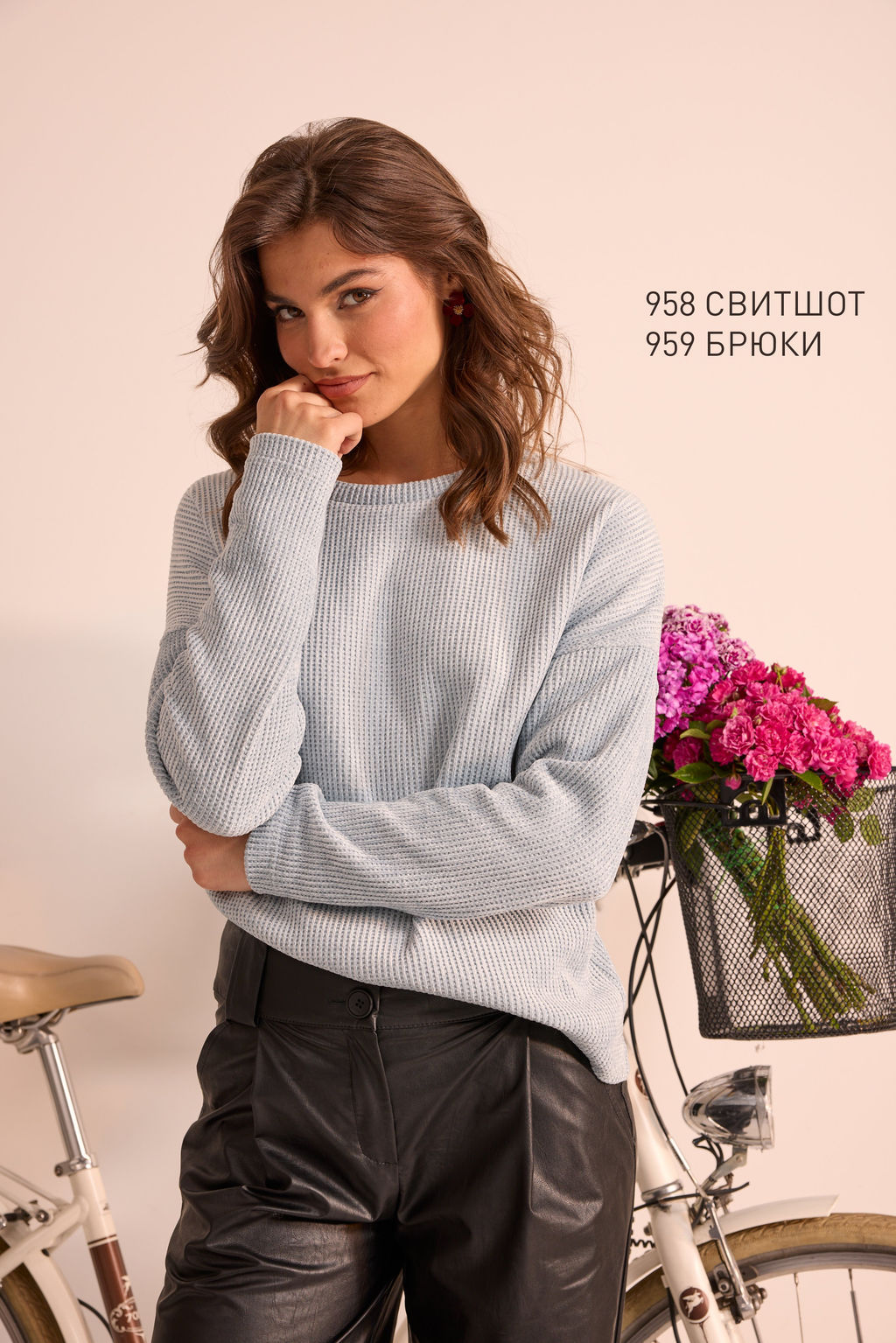 Свитшот 958 - Niv niv fashion фото 3