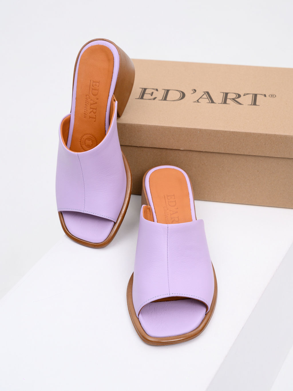 Сабо 4012.23663br.Лиловый+коричневый