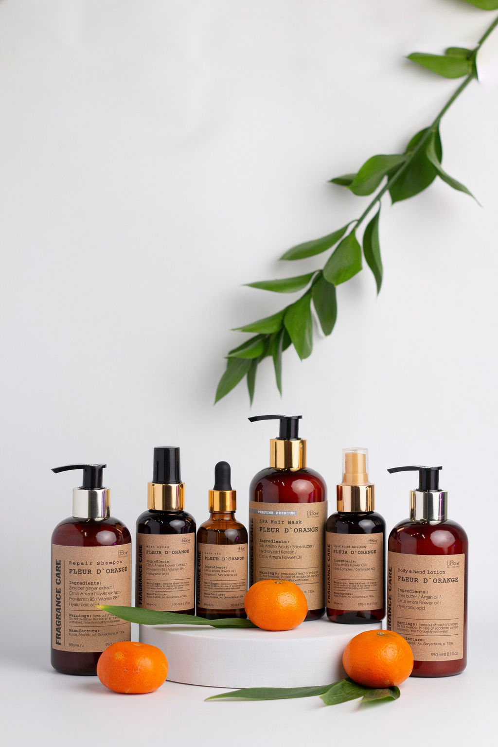 ПАРФЮМИРОВАННЫЙ КРЕМ-ВУАЛЬ VEIL HAIR CREAM FLEUR DORANGE, 100 МЛ - Bbone фото 2