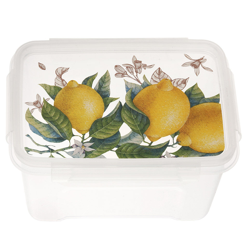 Контейнер для продуктов пластмассовый Fresh 1,1л, 16,5х11,6х9,5см, подходит для СВЧ (Россия) - Домашняя мода фото 3