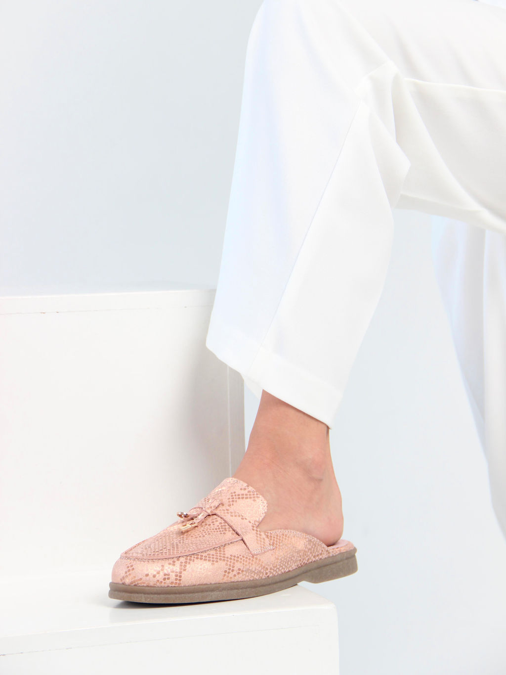 Мюли 1070.2614be.Бежевый ибица - Edart фото 160