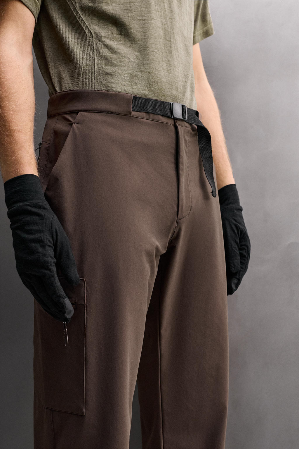 TECHNICAL CARGO TREKKING TROUSERS - Zara фото 17