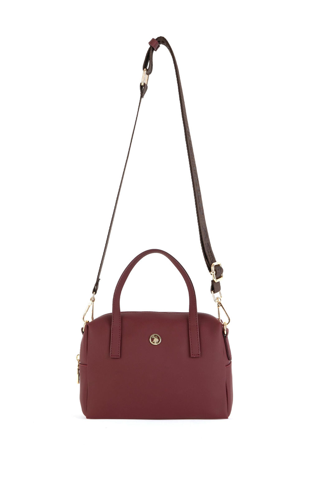 Женская бордовая сумка Неожиданная скидка в корзине - U.s. polo assn фото 4