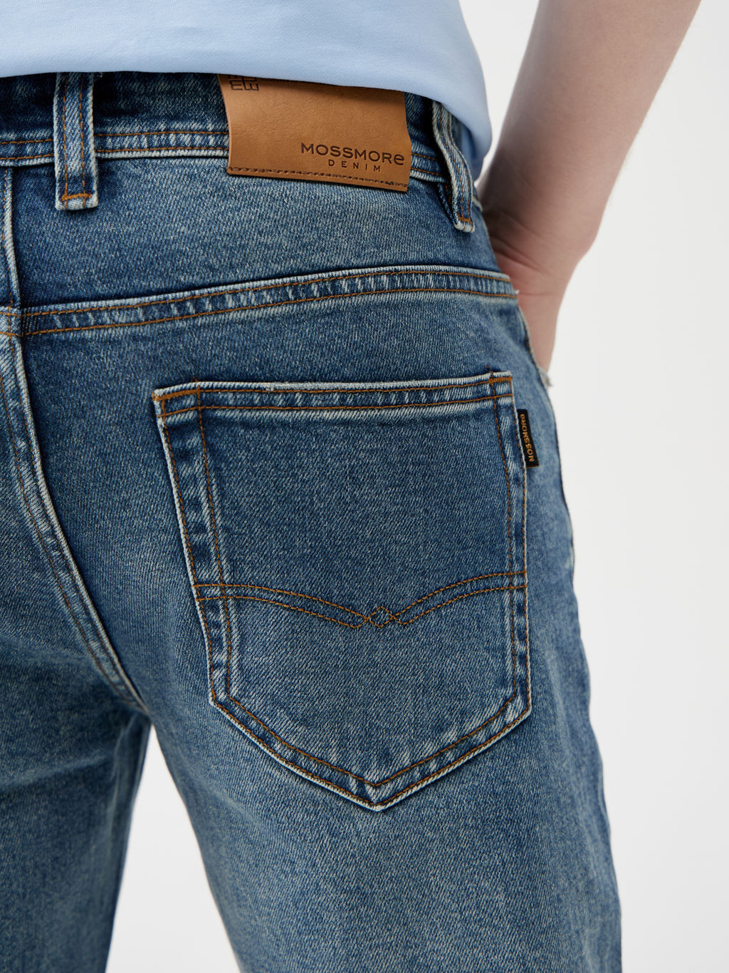 Мужские Джинсы Прямые - Mossmore фото 8