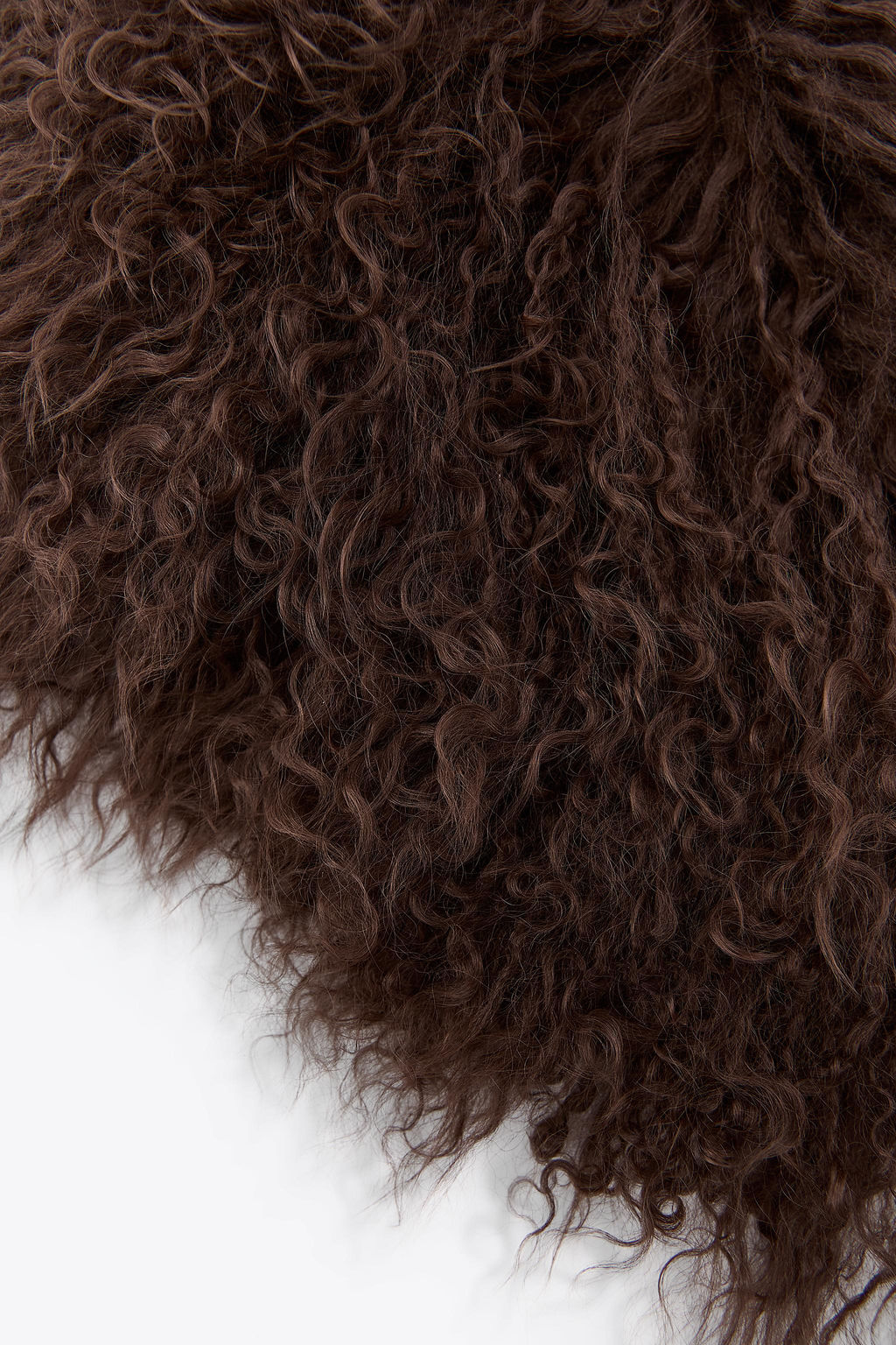 LEATHER AND SHEEPSKIN NECK PIECE - Zara фото 5