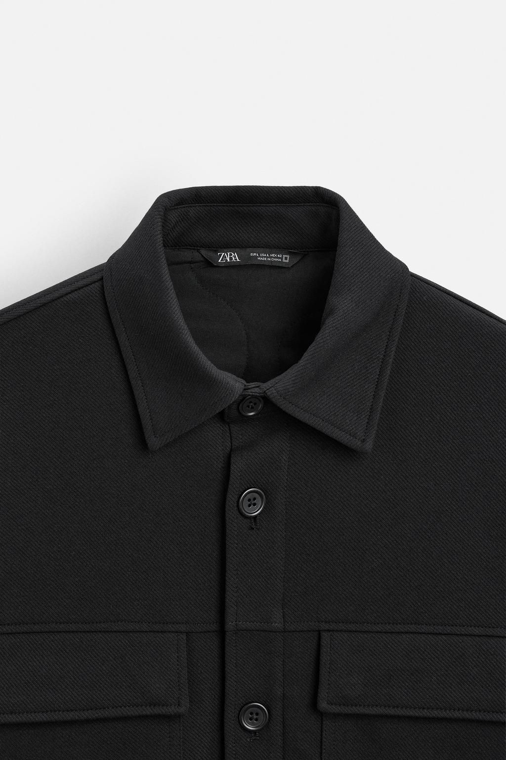 COMFORT PADDED OVERSHIRT - Zara фото 9