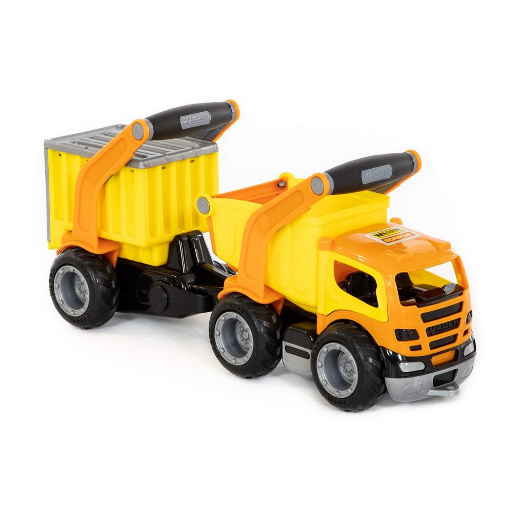 ГрипТрак, автомобиль-самосвал с полуприцепом (в коробке) - Полесье фото 11