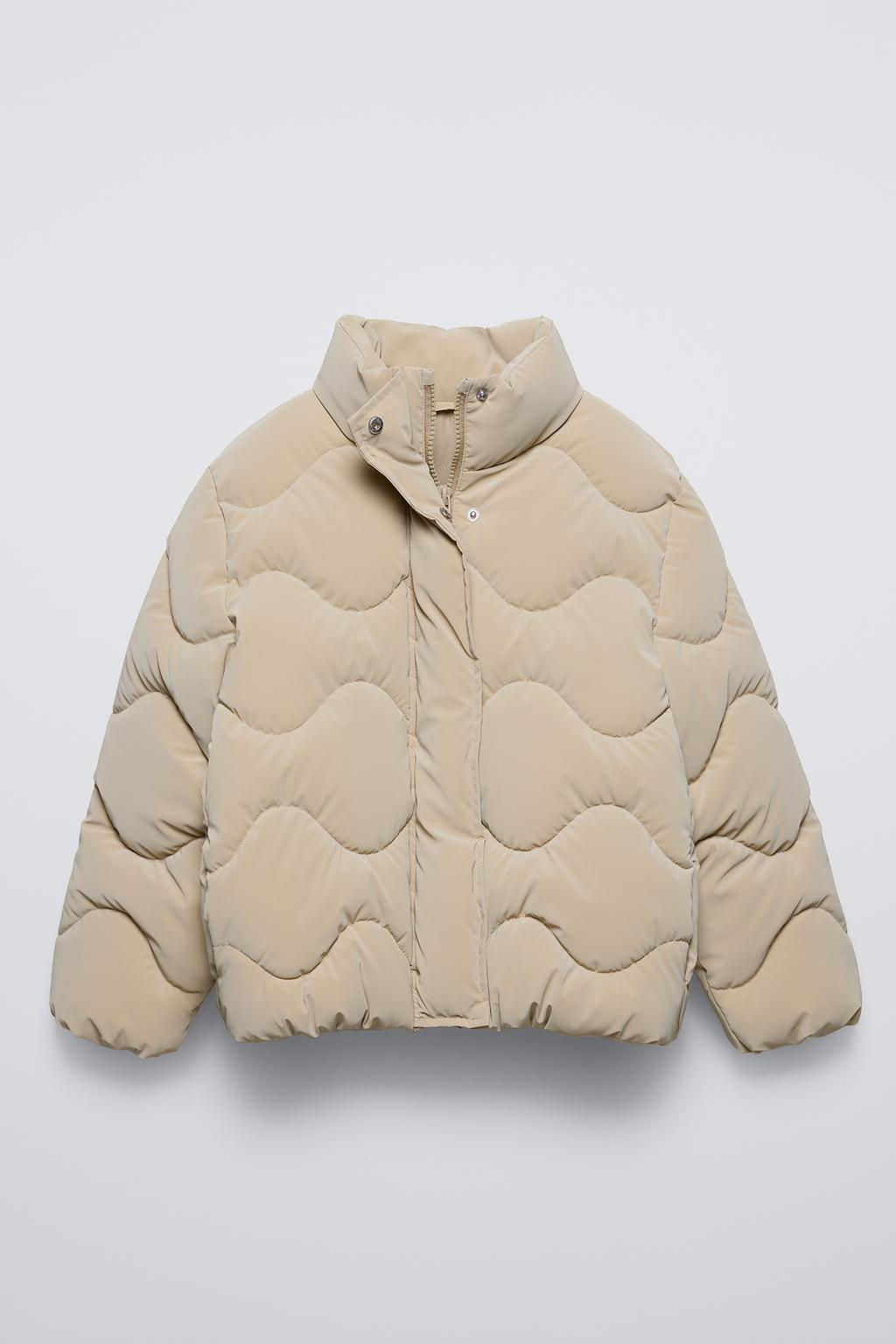 RUBBERISED PUFFER JACKET - Zara фото 4