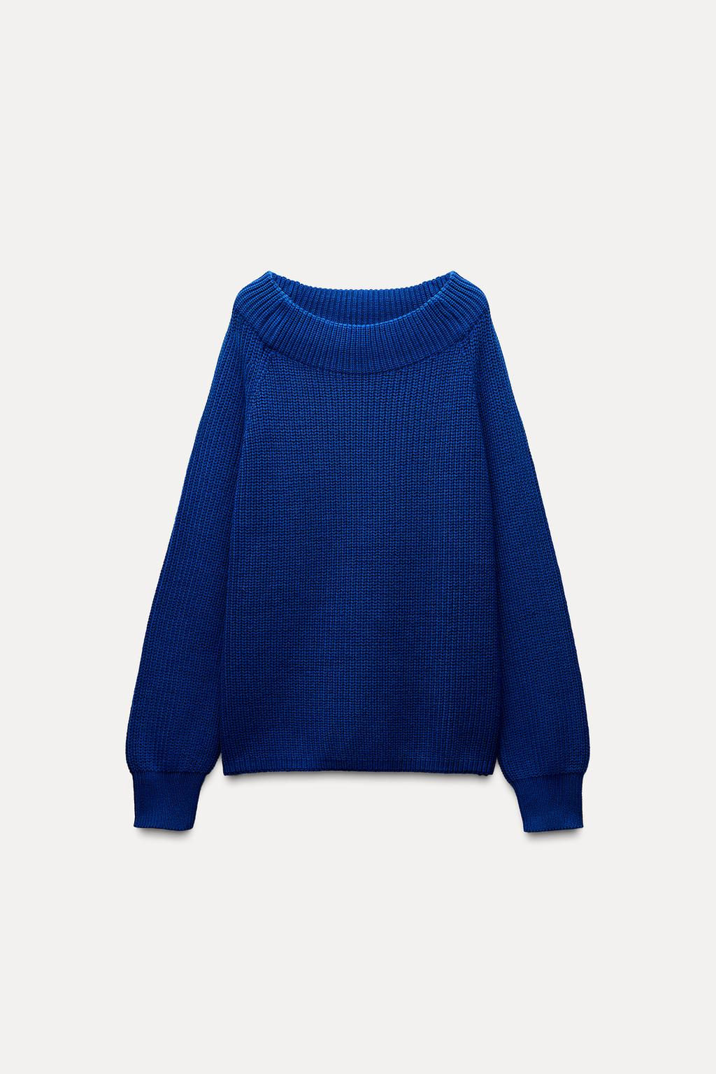 PLAIN KNIT SWEATER