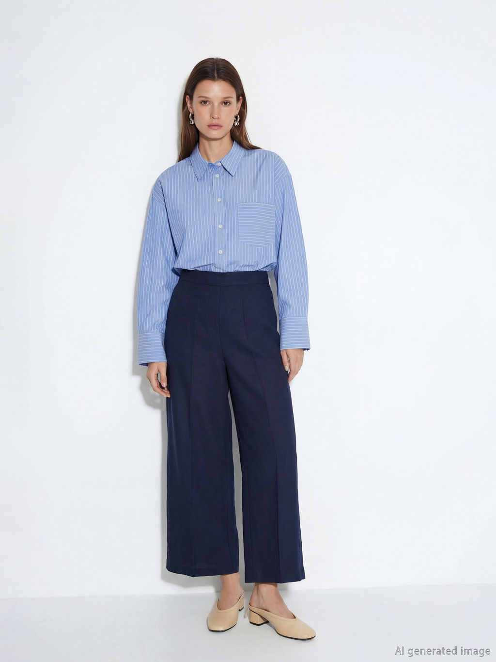 Beli Lastikli Geni? Pa?a Kad?n Pantolon