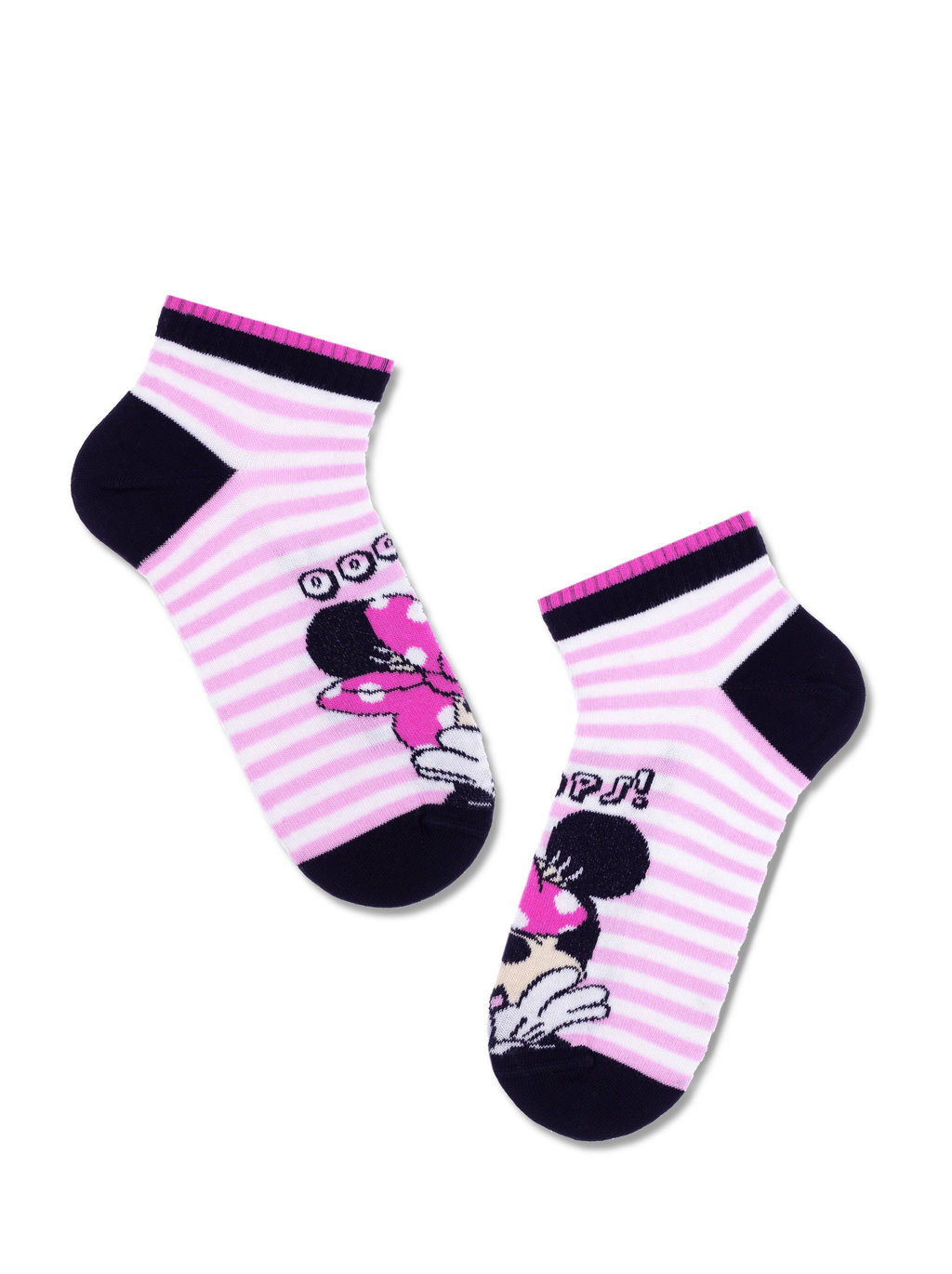 Цена за 2 пары Conte-kids Disney (короткие) св.розовый