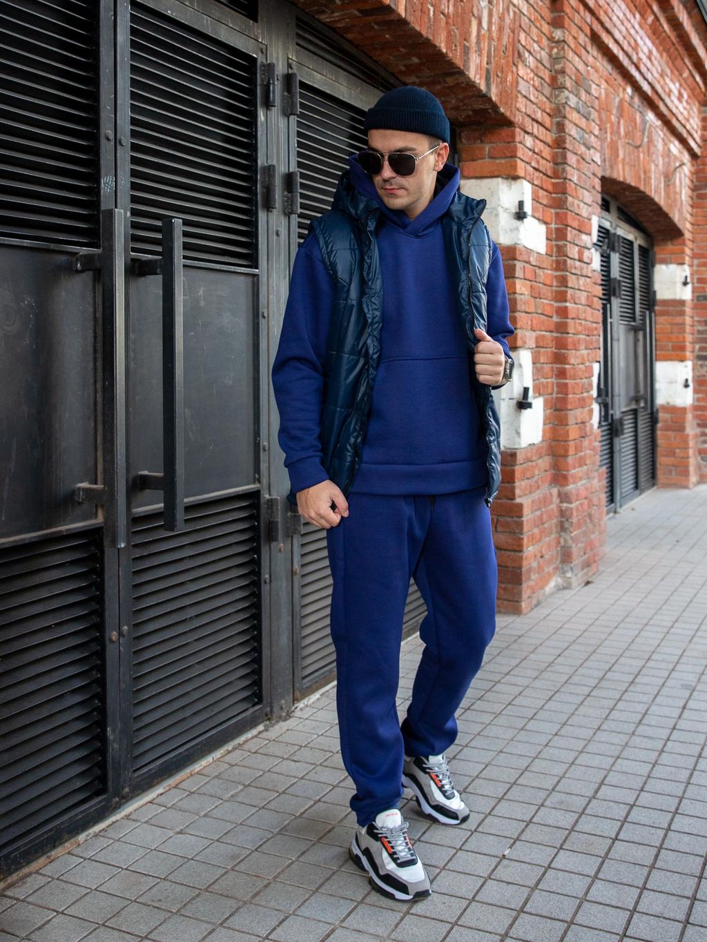 Мужской Мужской спортивный костюм БТ010, темный-графит от Спортсоло - Sportsolo фото 46