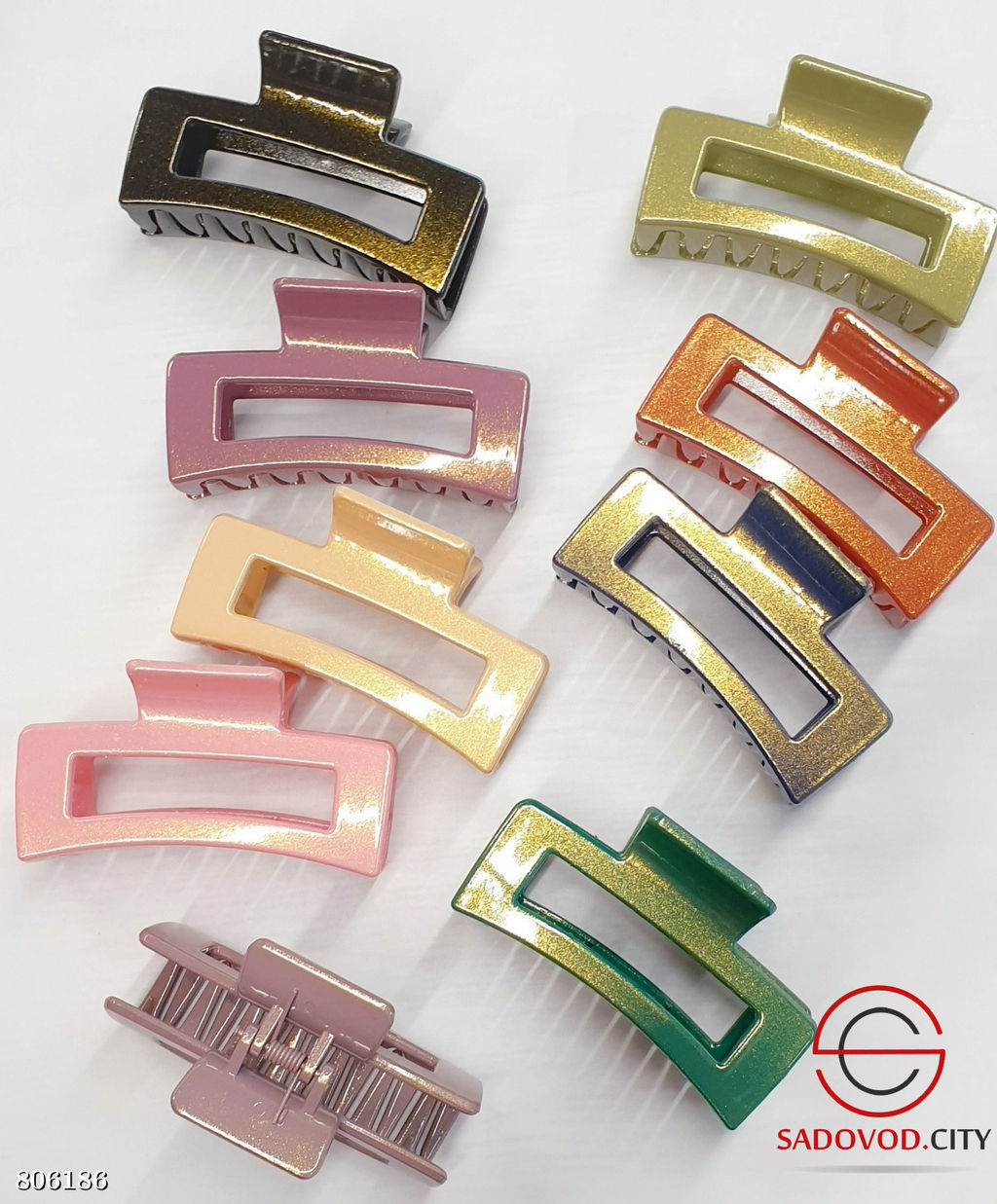 Крабик для волос женский 1 шт.