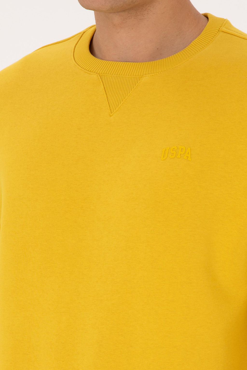 Erkek Sar_ Basic Sweatshirt