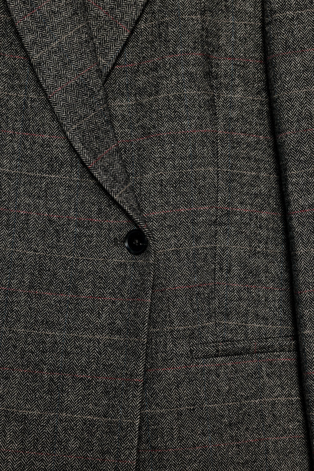 OVERSIZE CHECK BLAZER WITH WOOL ZW COLLECTION - Zara фото 5