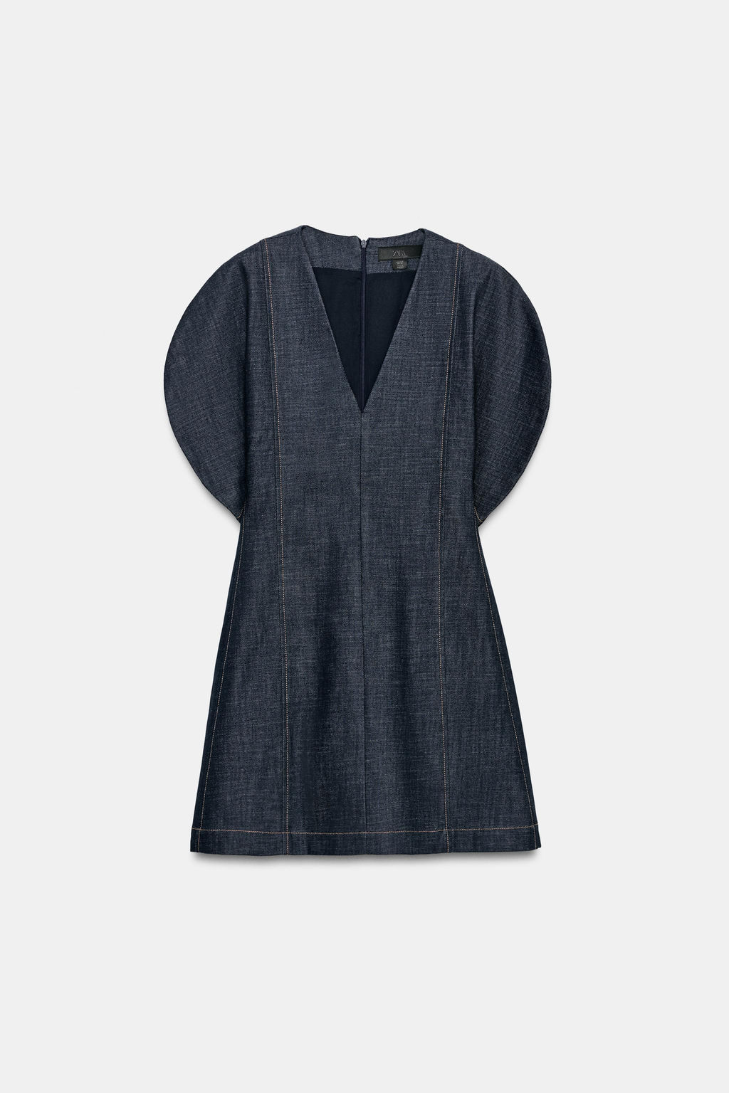 VESTIDO DENIM ZW COLLECTION / Azul - Zara фото 6